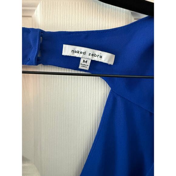 Low Cut Shirt By Naked Zebra Size Medium - Picture 4 of 6